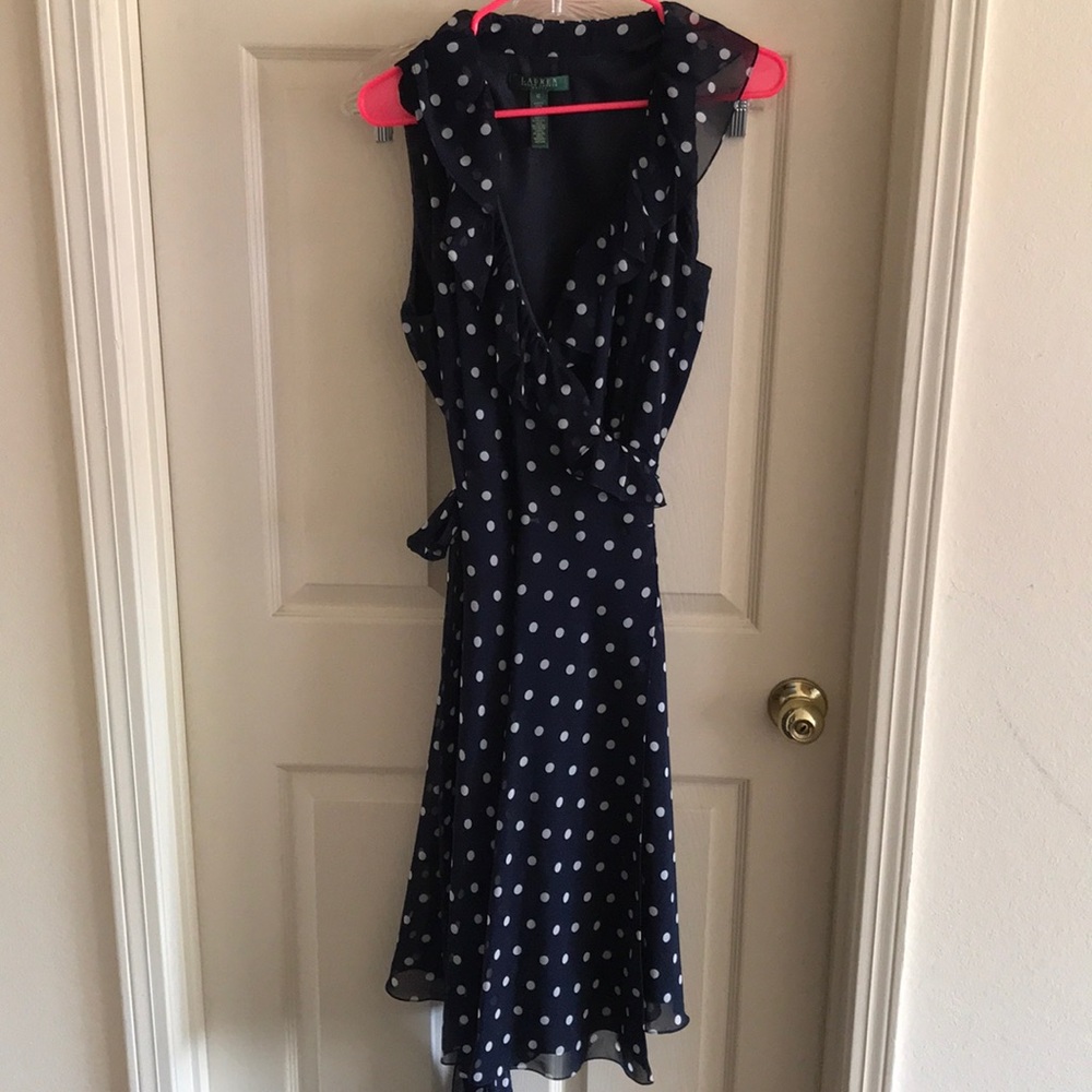 Ralph Lauren Wrap Dress Sz 12